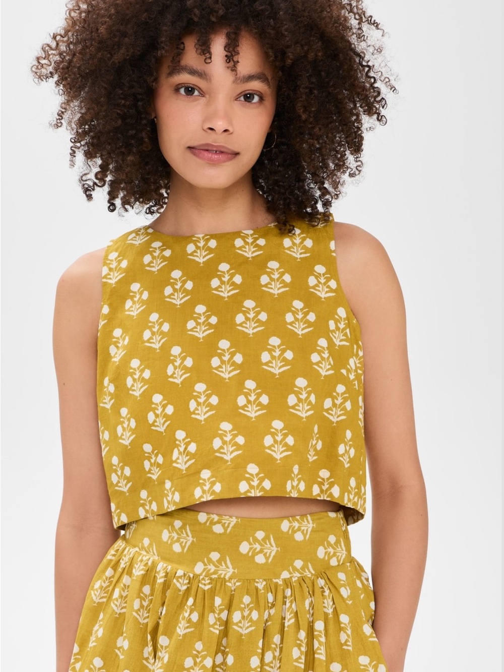 Marea Chartreuse Daffodil Top - Picture 3 of 14